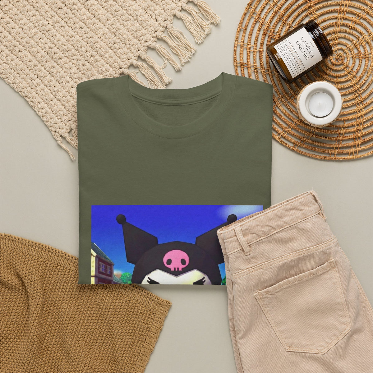 Kuromi Flipping The Bird Tee