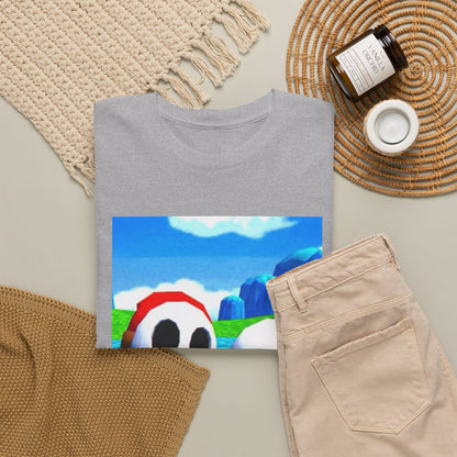 Shy Guy And Boo Flipping The Bird Tee