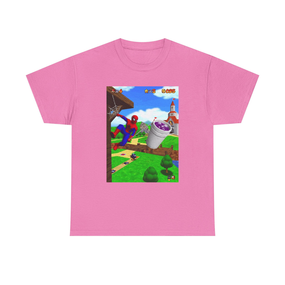 Spiderman Swinging With A Lean Cup Tee