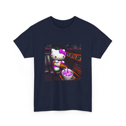 Hello Kitty Pouring Lean In Car Tee