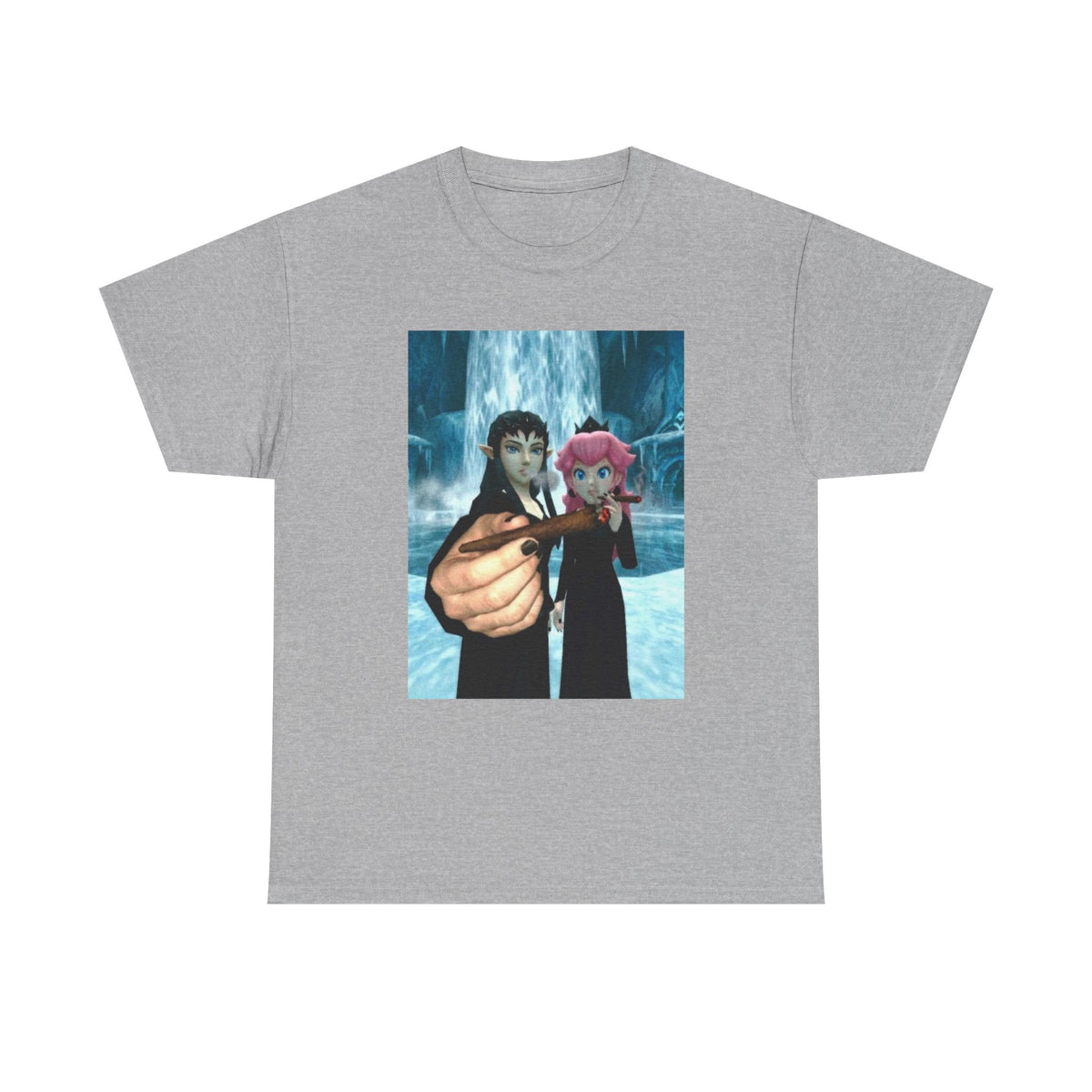 Gothic Elf and Princess Blunts on Ice Tee