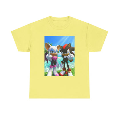 Rouge And Shadow Flipping The Bird Tee (Design 3)