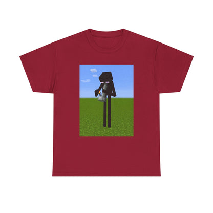 Enderman Lighting Up A Bong Tee