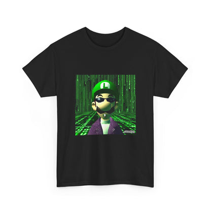 Matrix Luigi Smoking In The Glitch