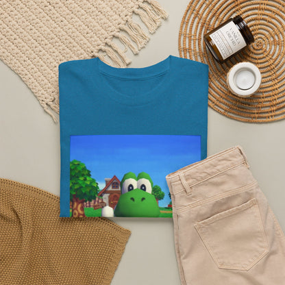 Yoshi Giving The Finger On A Tee