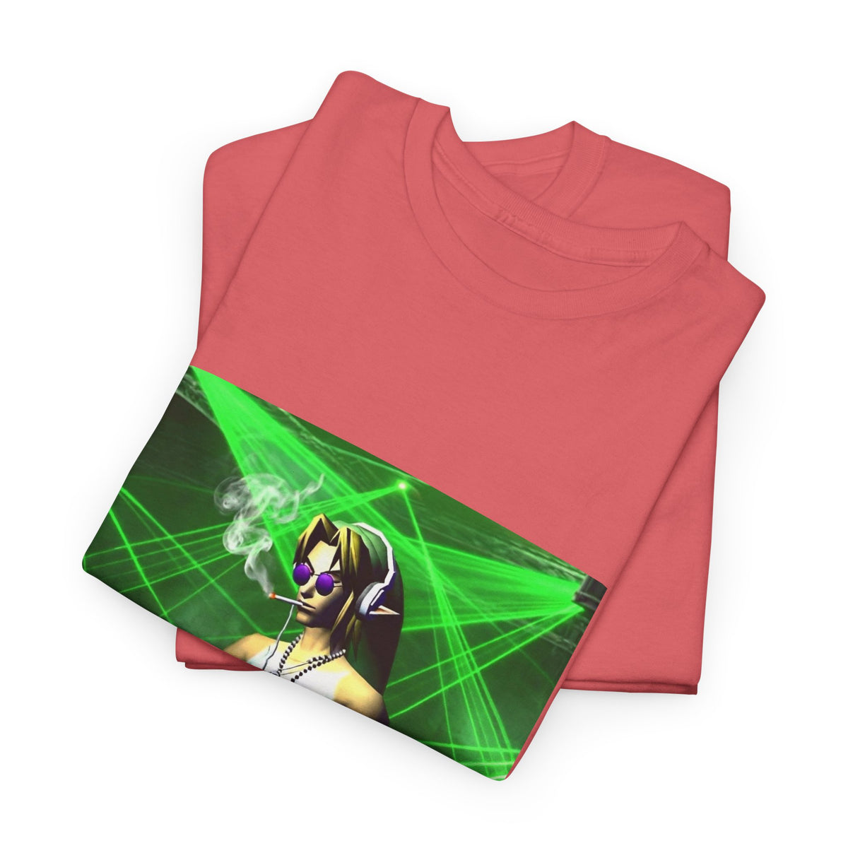 DJ Link Smoking At The Rave Tee