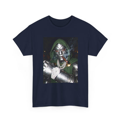Masked Villain Smoking Cigar Checking Watch