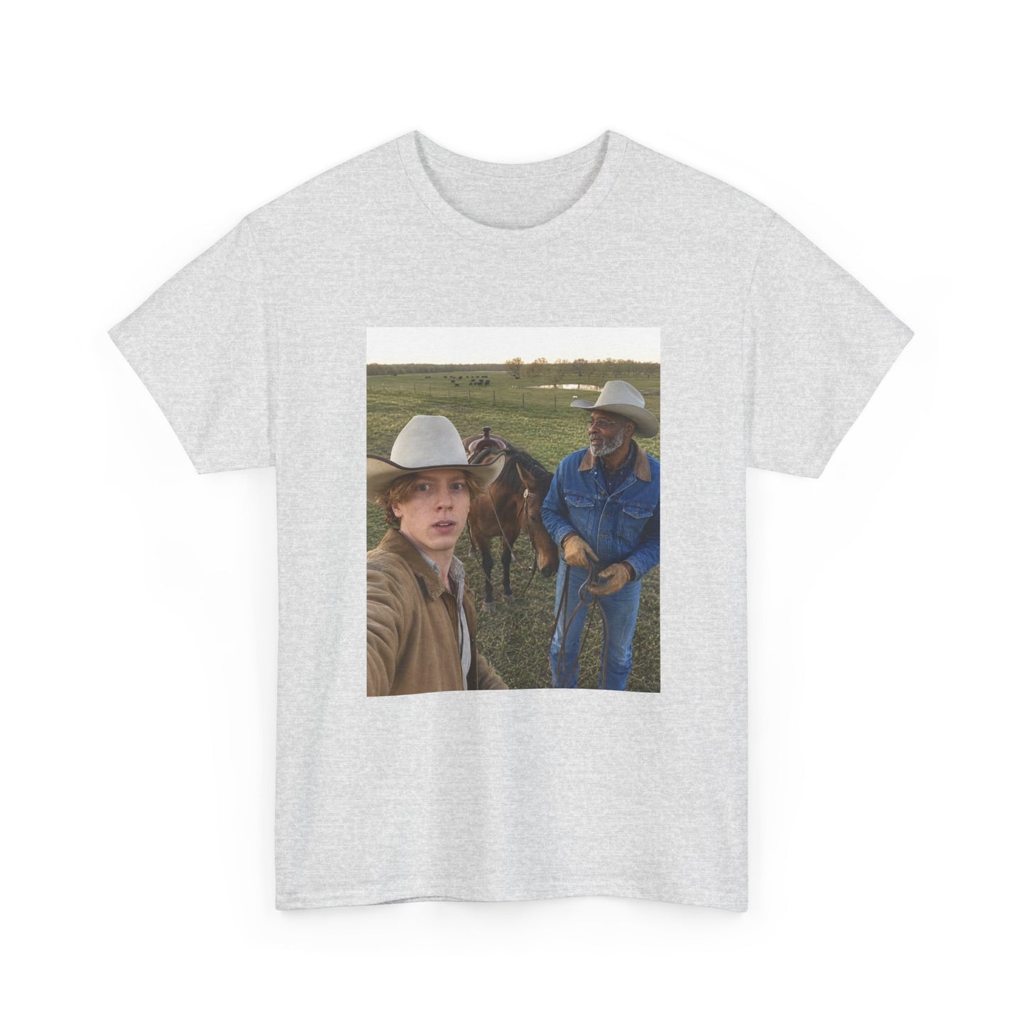 Dr. Clovis — Horseback Along Highway