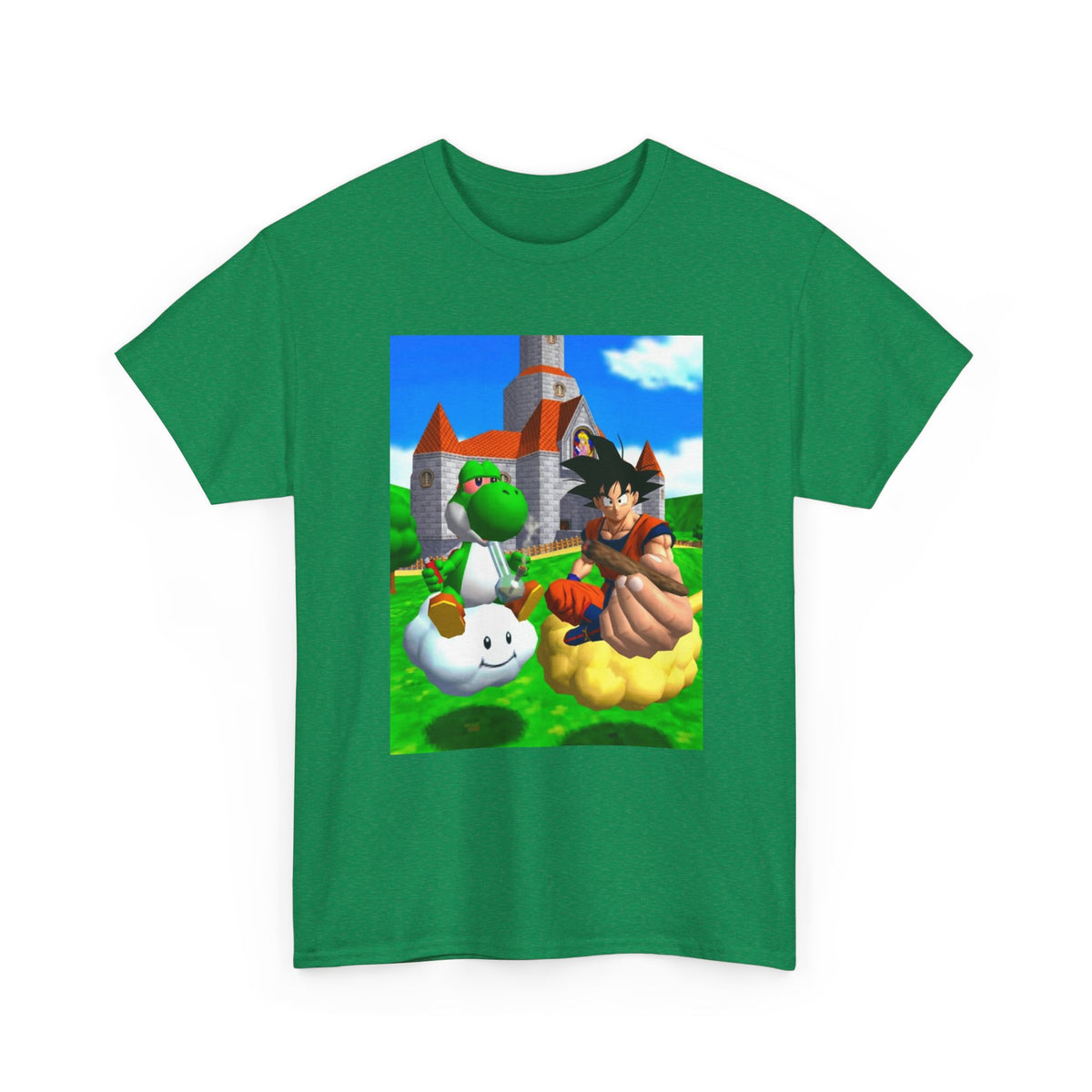 Yoshi And Goku Sharing A Smoke Tee