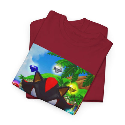 Shadow The Hedgehog Flipping The Bird Tee