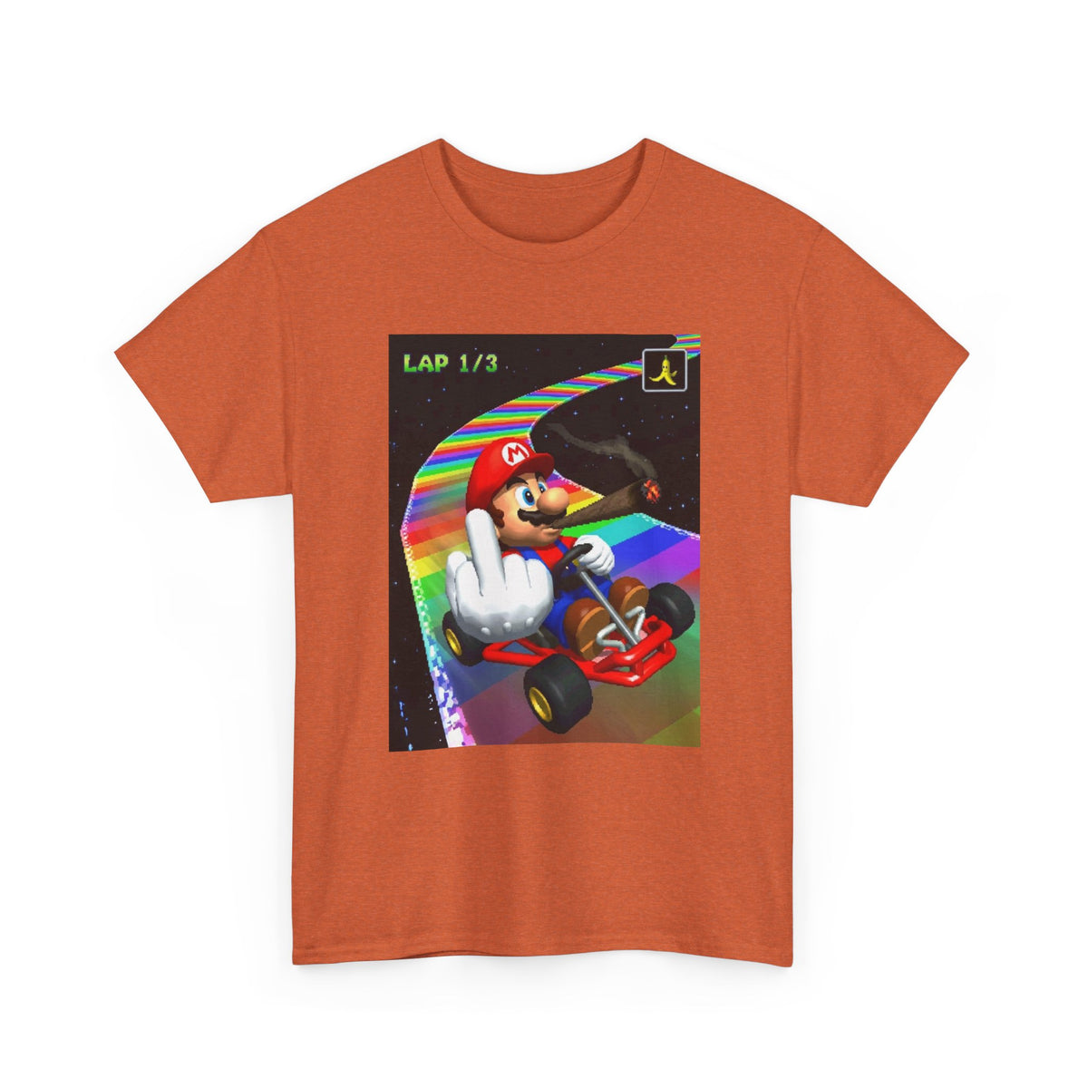 Mario Karting, Blazing, And Flipping The Bird Tee