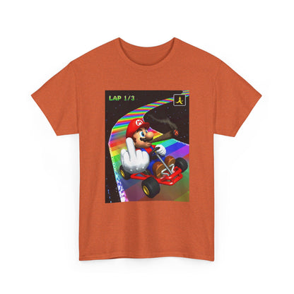 Mario Karting, Blazing, And Flipping The Bird Tee