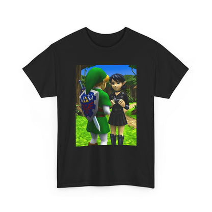 Link And Ocarina Girl Meeting