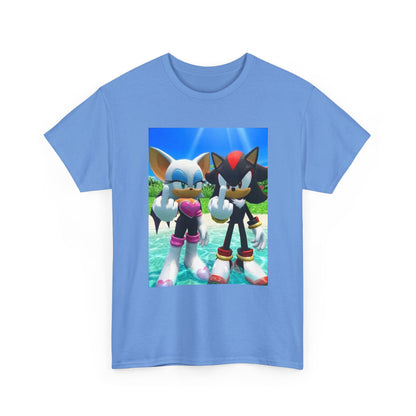 Rouge And Shadow Flipping The Bird Tee (Design 4)