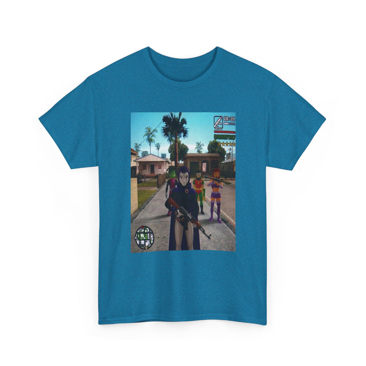 Teen Titans Grand Theft Auto Crossover Tee