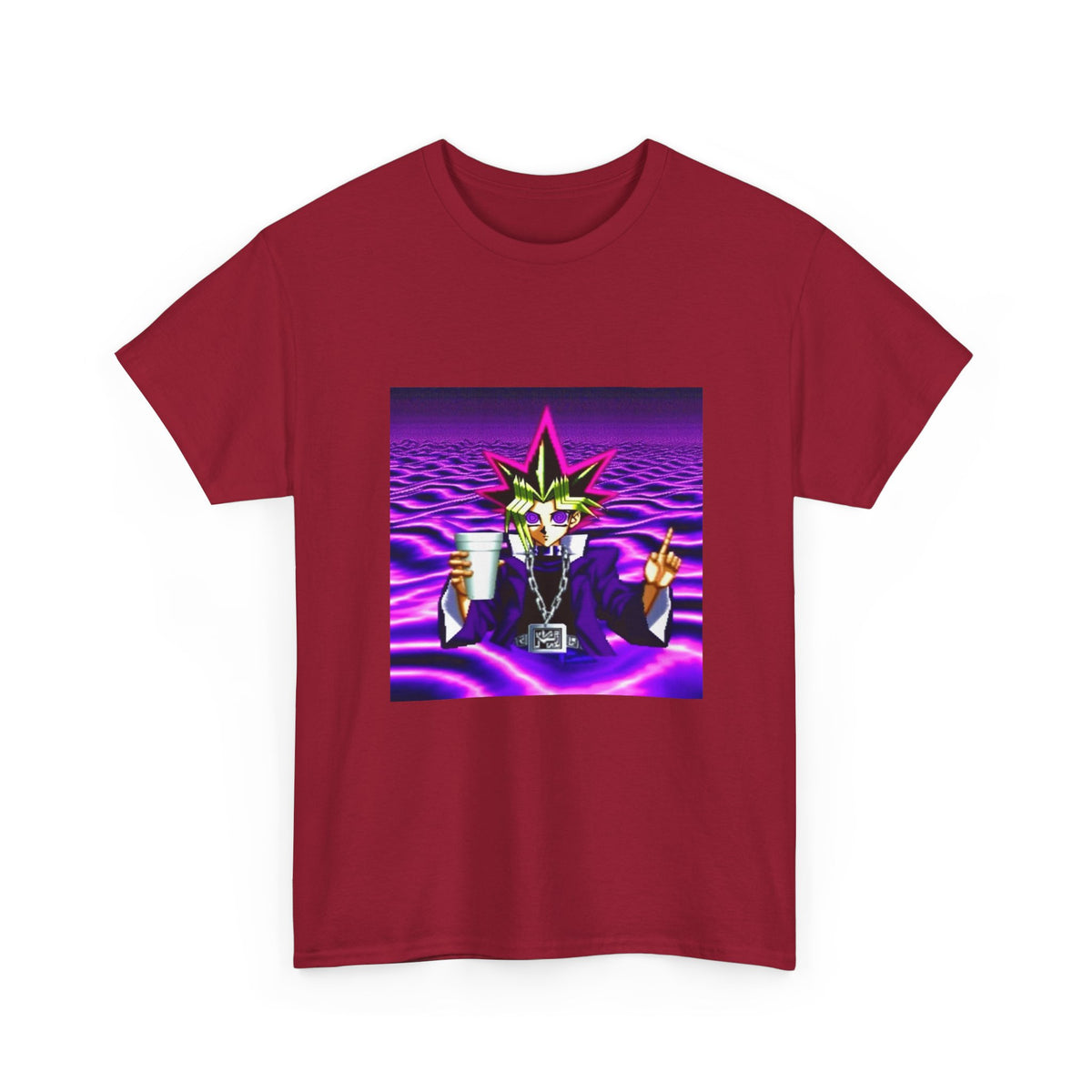Yami Yugi Sipping Lean In Cyber Purple