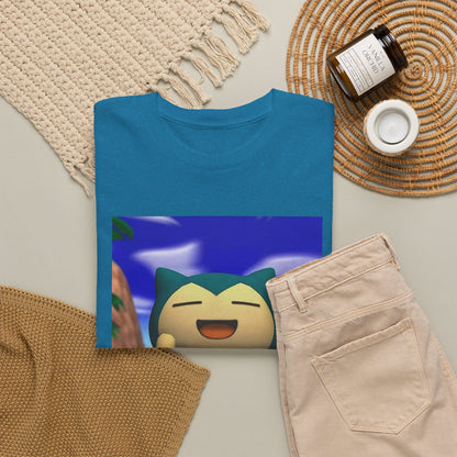 Snorlax Flipping The Bird Tee