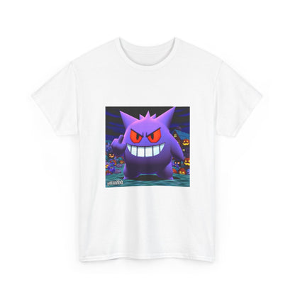 Gengar Flipping The Bird Halloween Tee