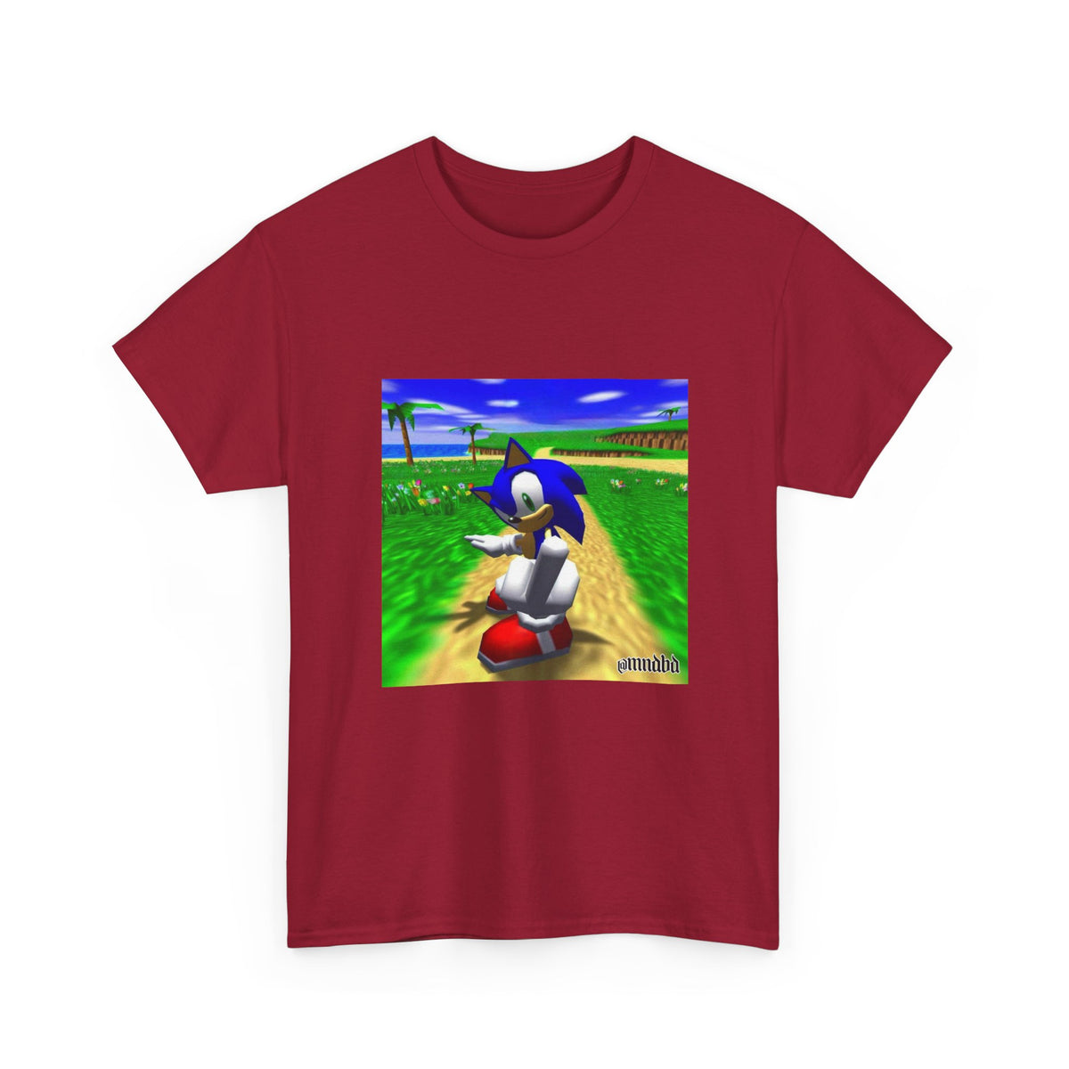 Sonic On A Trippy Green Hill Zone