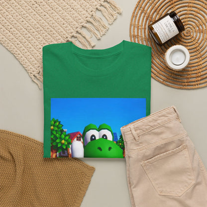 Yoshi Giving The Finger Tee (Design 6)