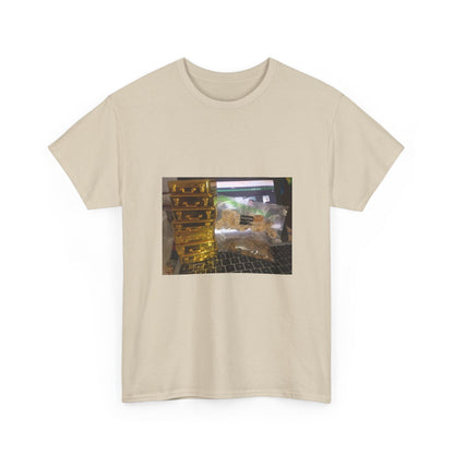 Gold Briefcase Stash Tee