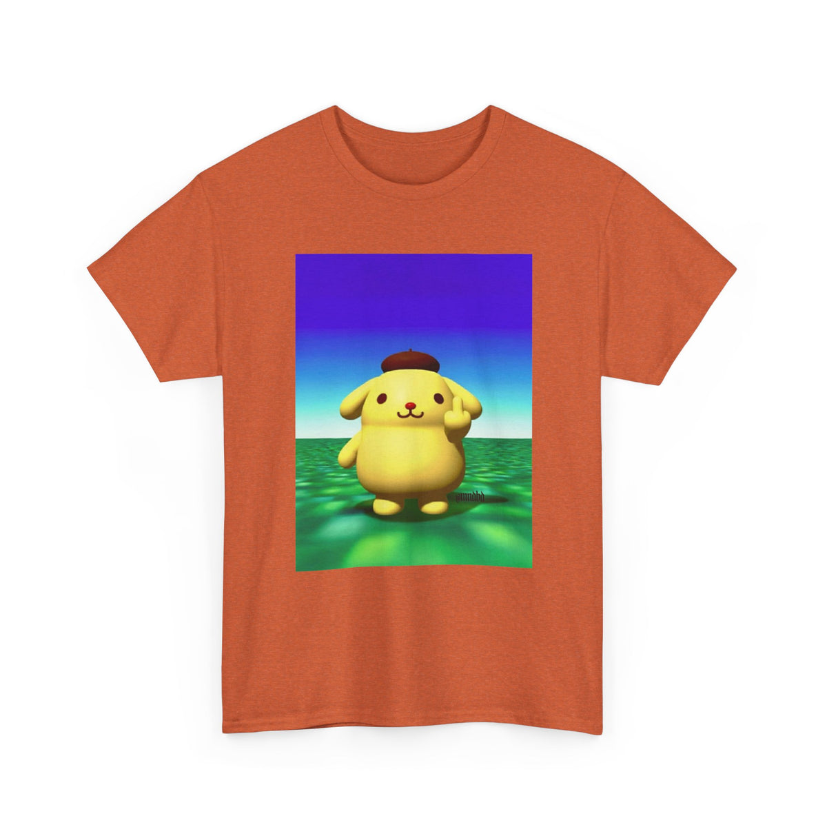 Pompompurin Flipping The Bird Tee
