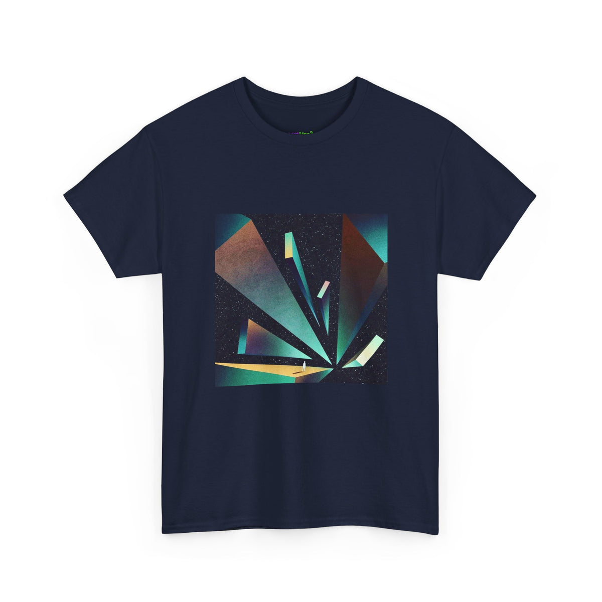 Violet Aluras Glowing Typography Tee