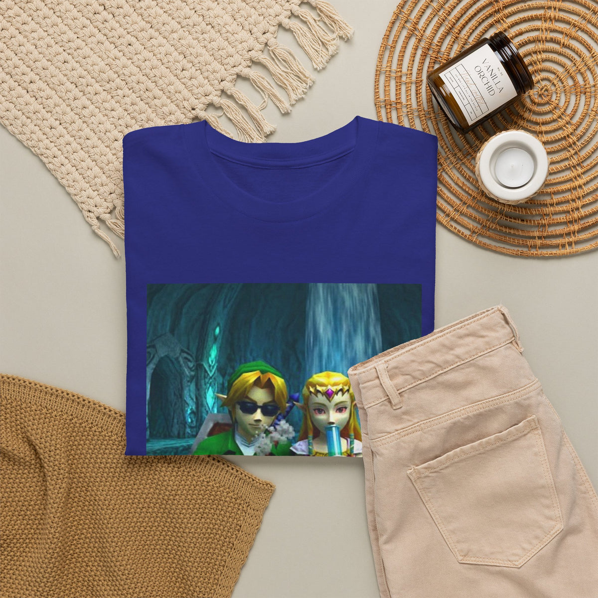 Link And Zelda Hitting The Stash