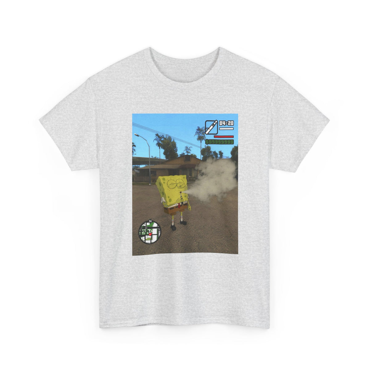 Spongebob 4:20 Grand Theft Auto Street Scene