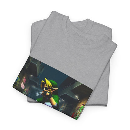 Street Link Smoking On Skateboard Tee