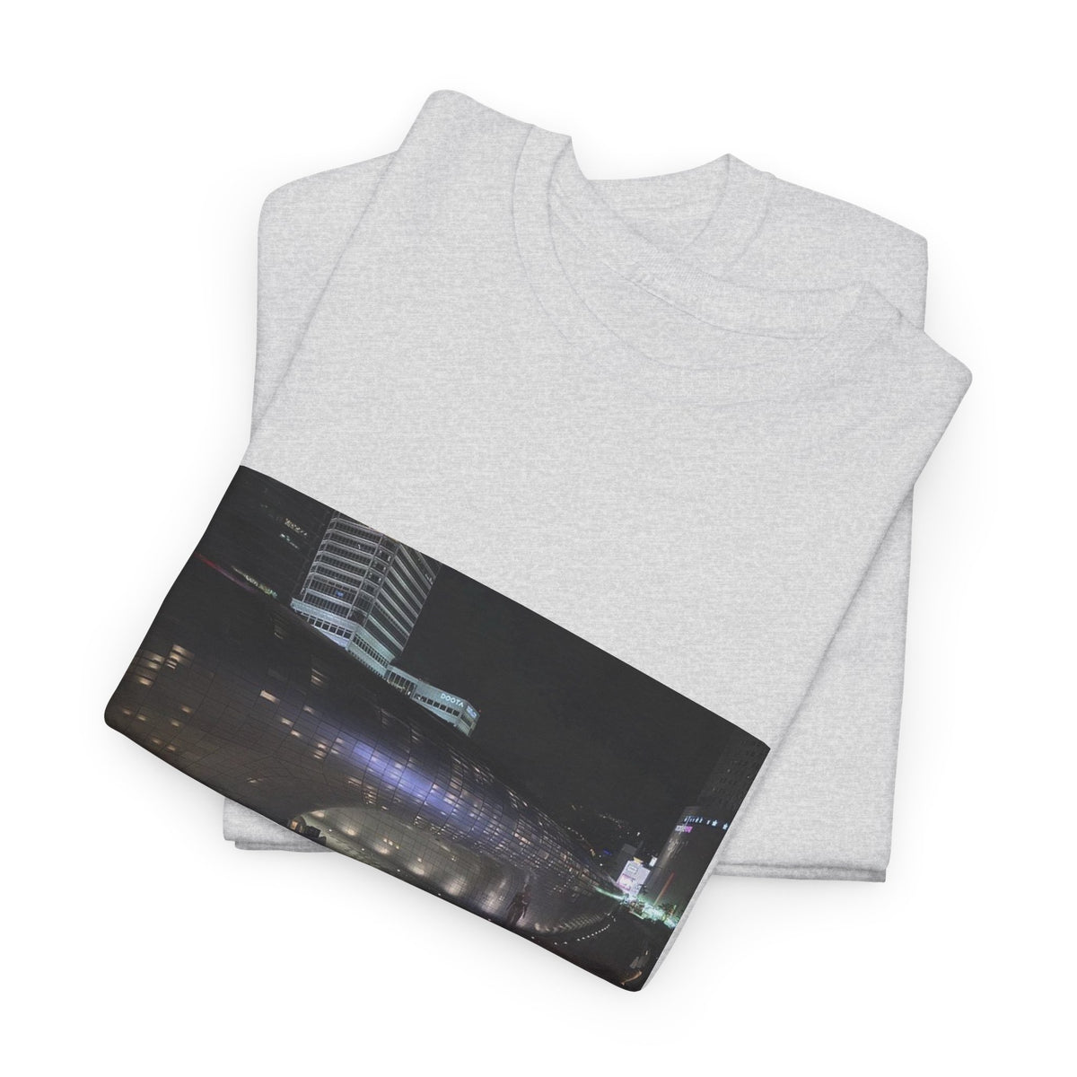 Space Station Floating Above Earth Tee