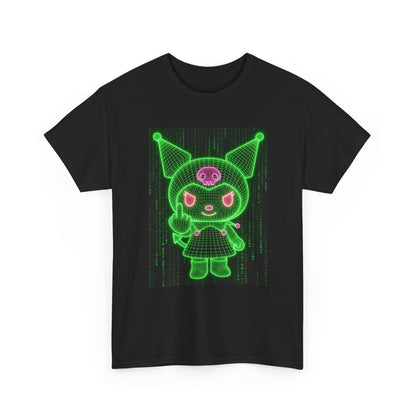 Kuromi Flipping The Bird Matrix Tee