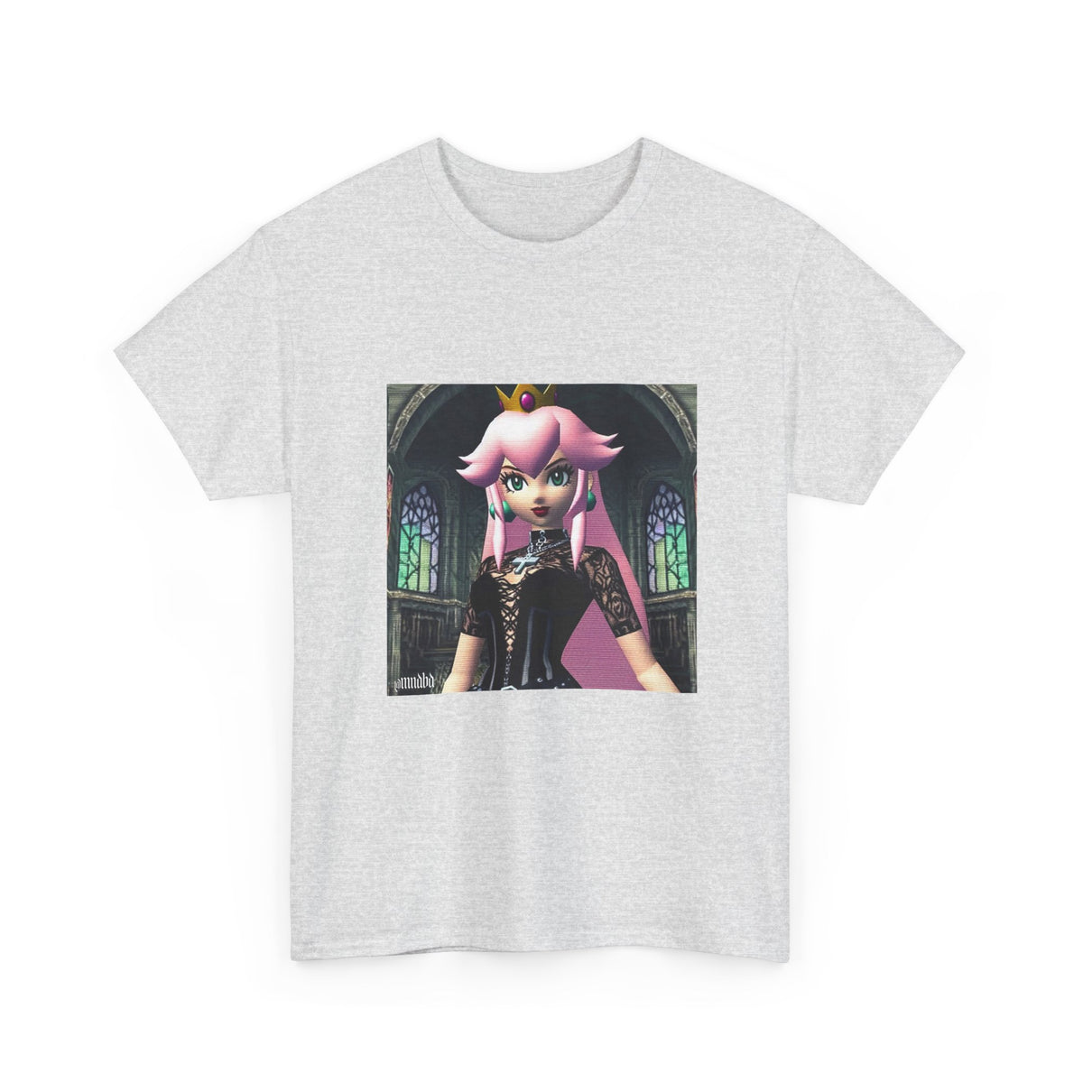 Goth Princess Peach In The Castle Tee