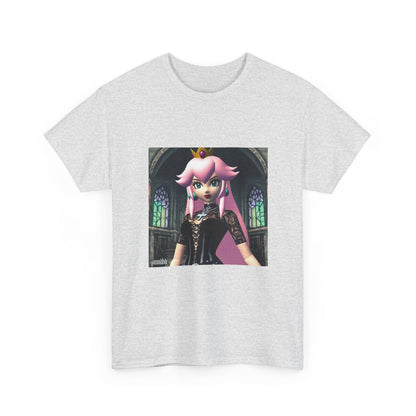 Goth Princess Peach In The Castle Tee