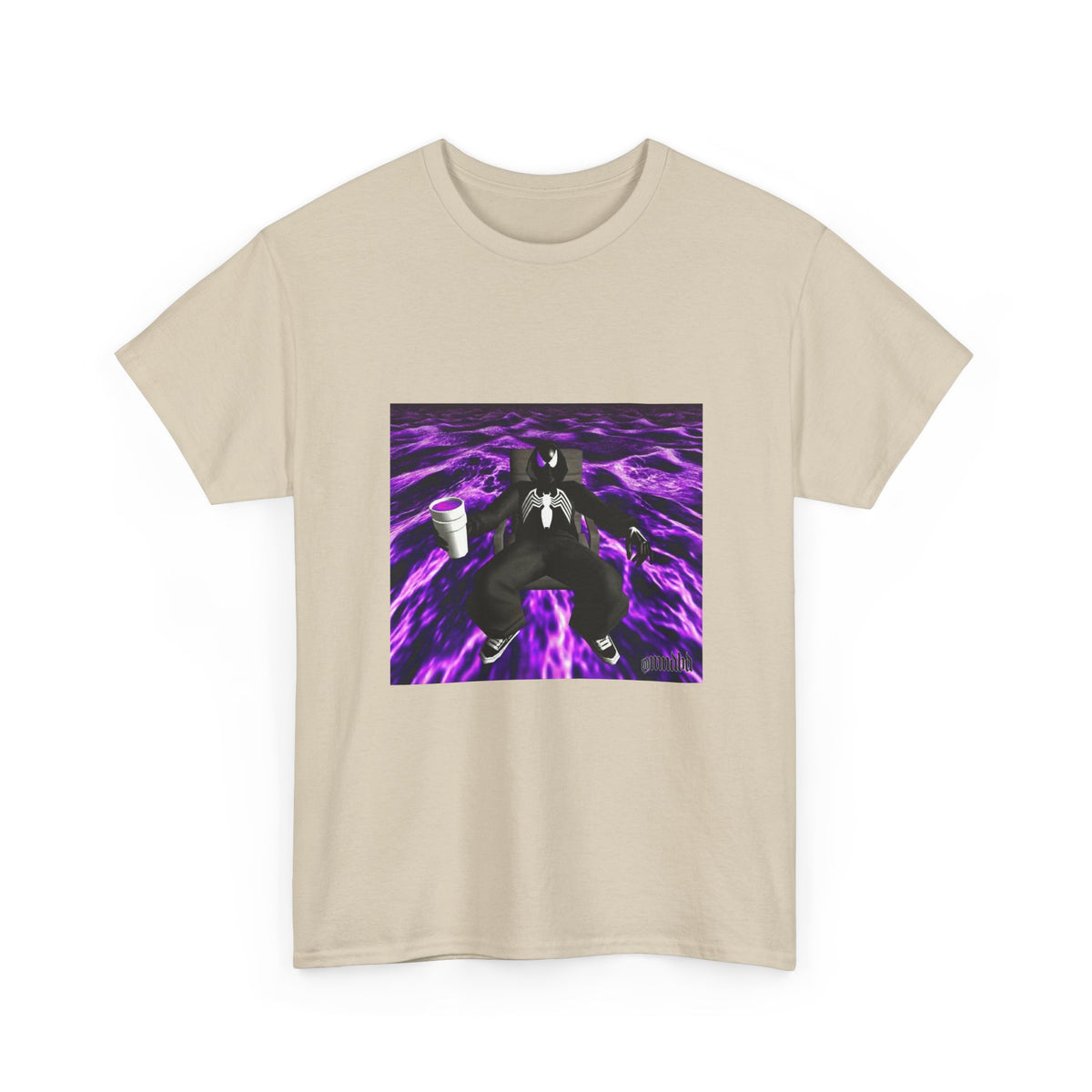 Black Spider-Man Chillin' With Lean Cup Tee