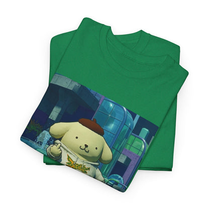 Pompompurin Skates and Flips The Bird