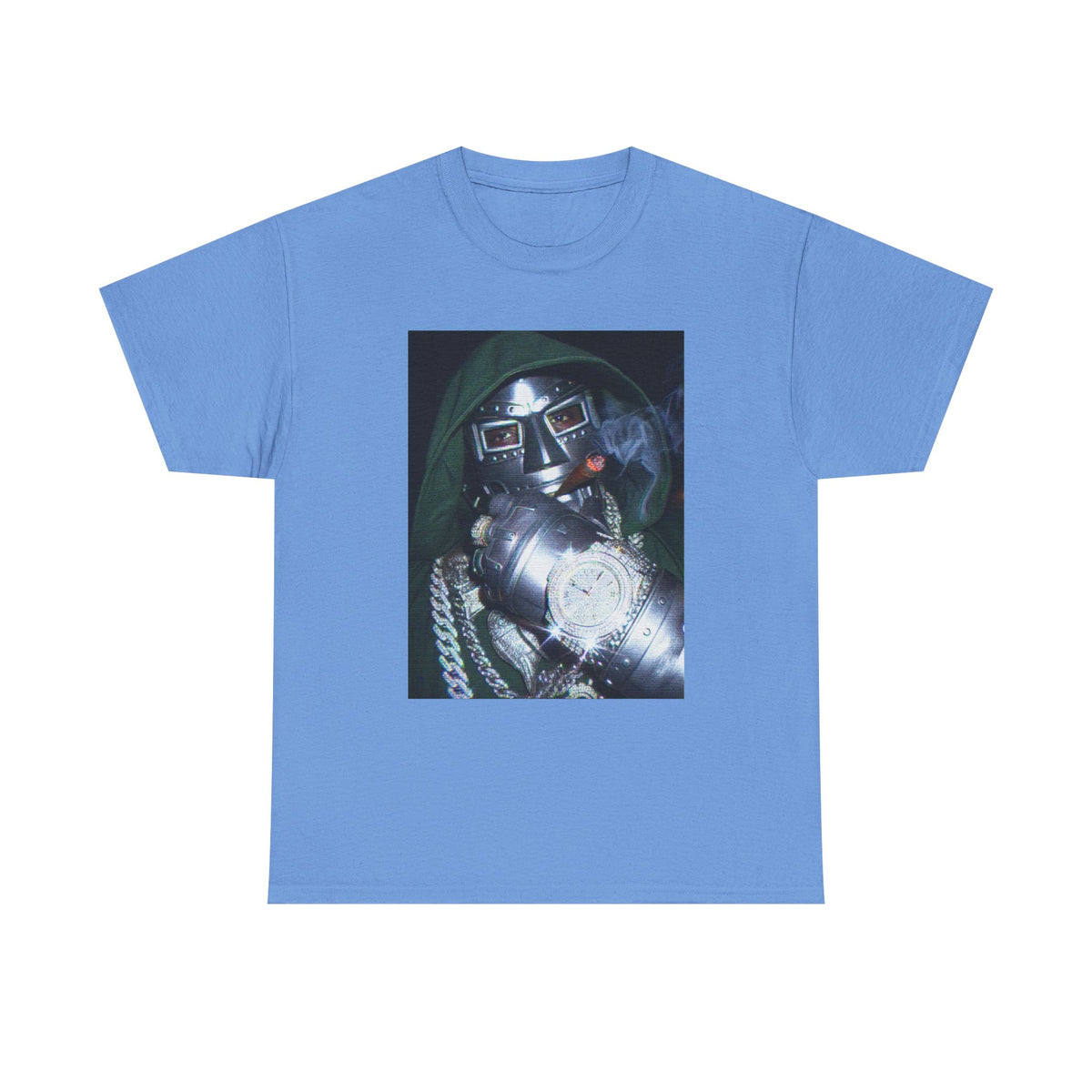Villainous Rapper Smoking Diamond Bling Tee