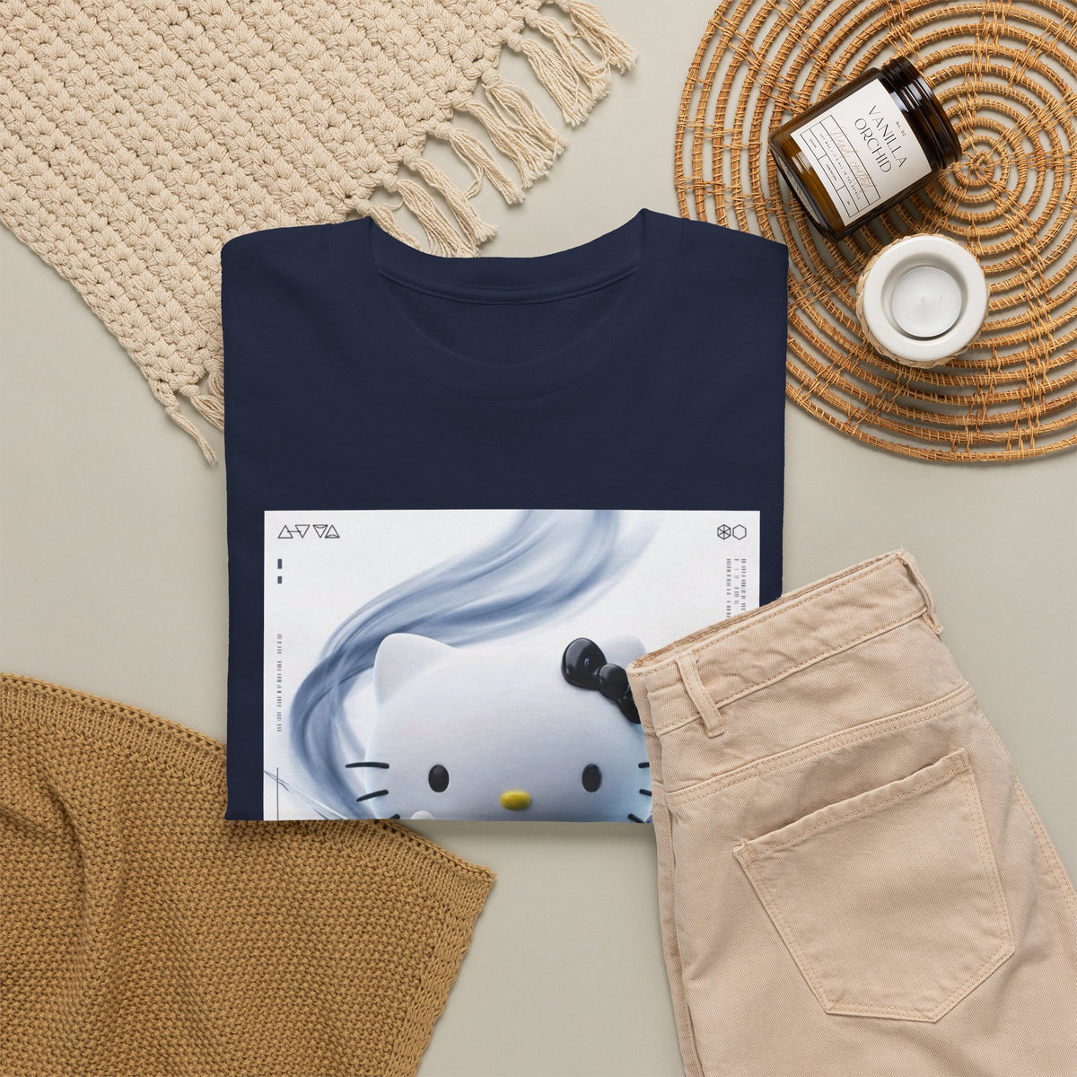 Cute Kitty Flipping The Bird Tee