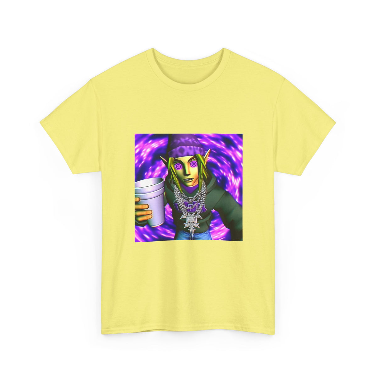 Dripped-Out Elf With Lean Cup
