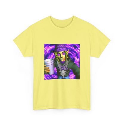 Dripped-Out Elf With Lean Cup