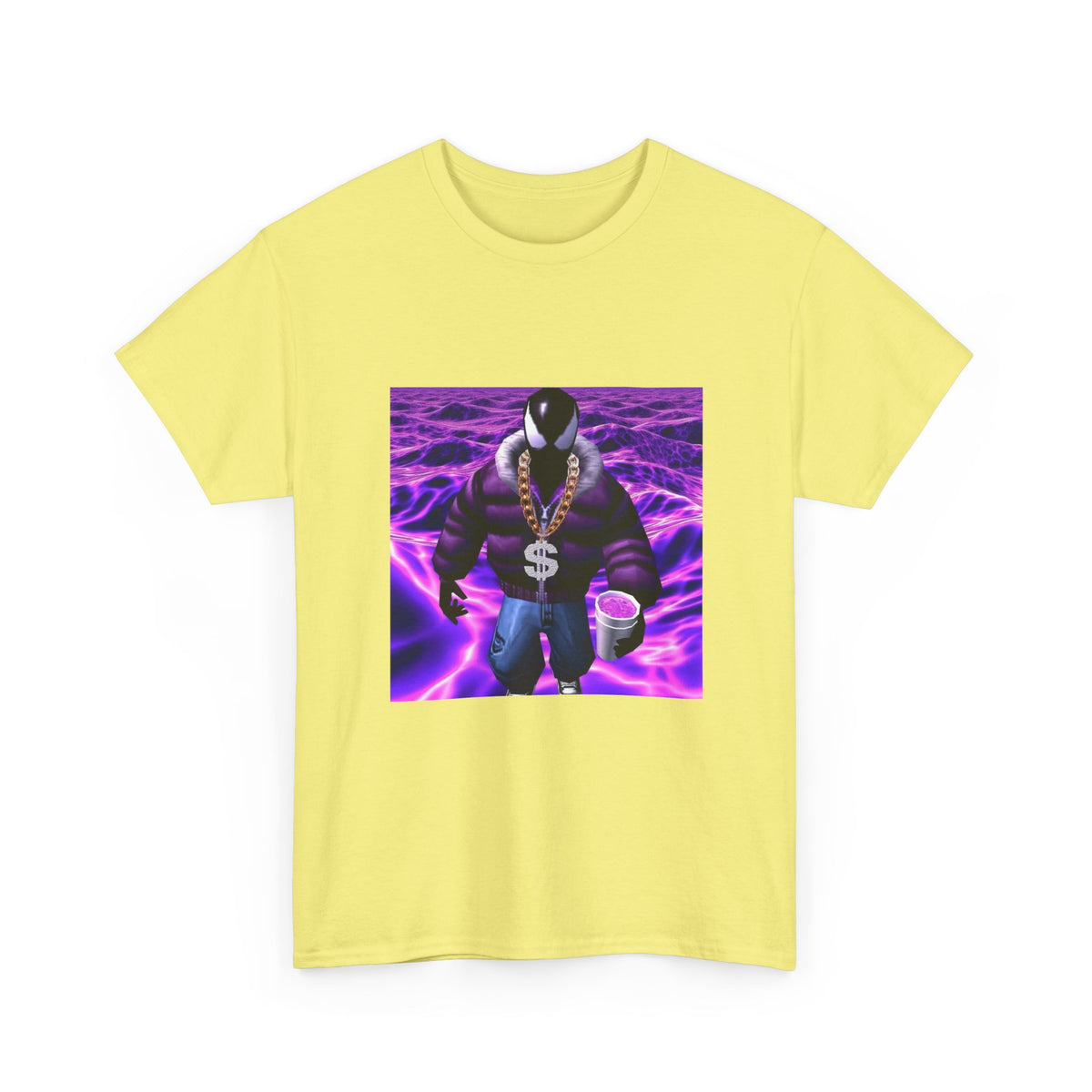 Venom-Like Figure Drippin' In Purple