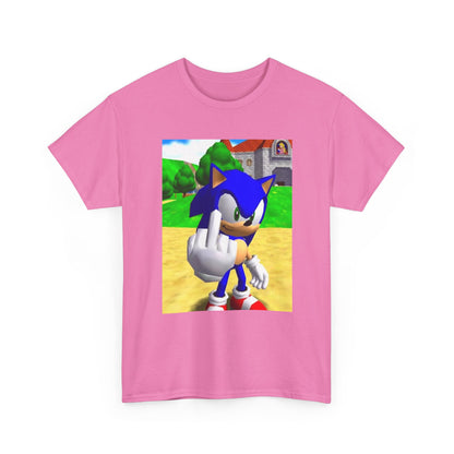 Sonic Flipping The Bird Tee