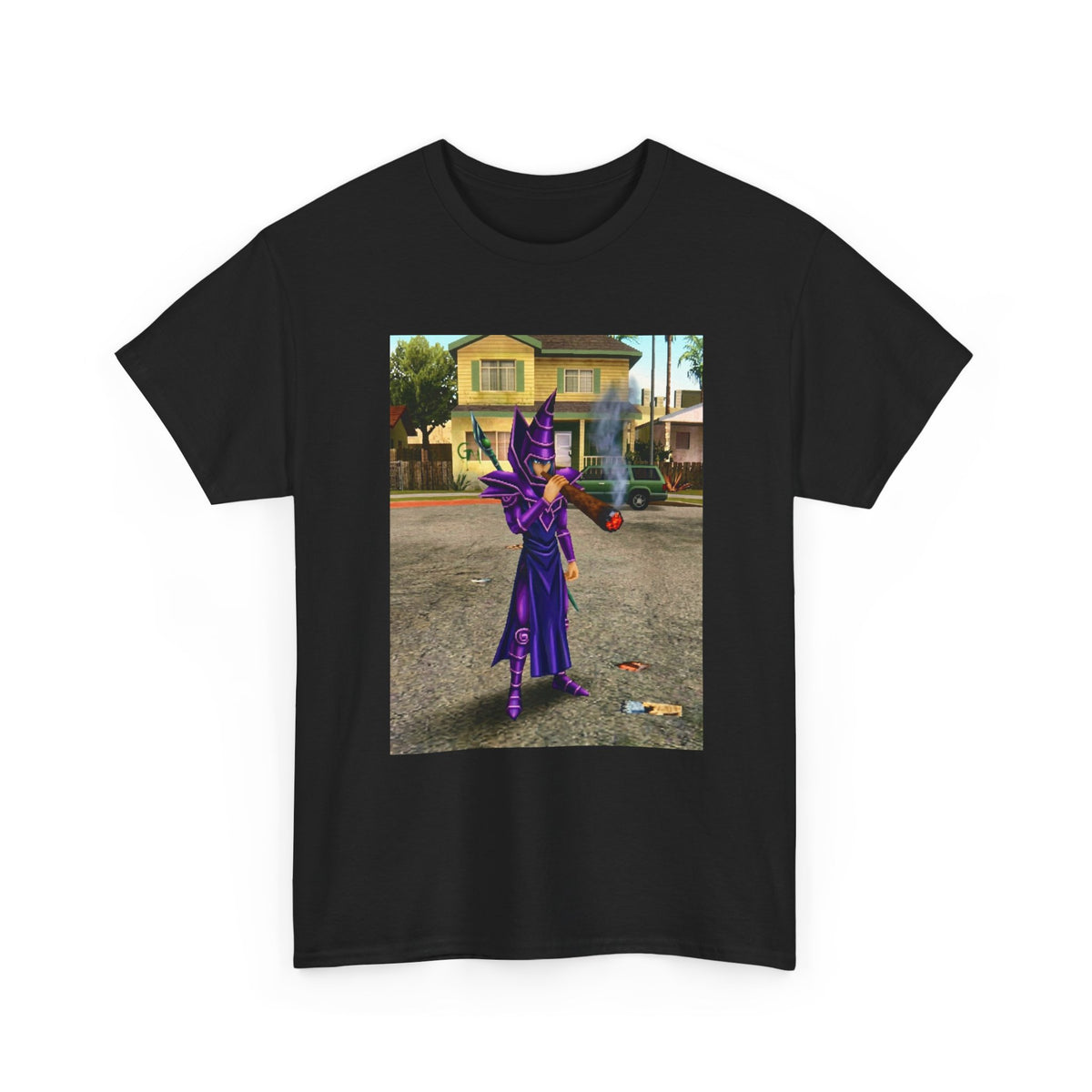 Dark Magician Puffing In The Neighborhood