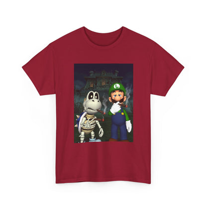 Luigi and Dry Bones Smoking Blunts Tee