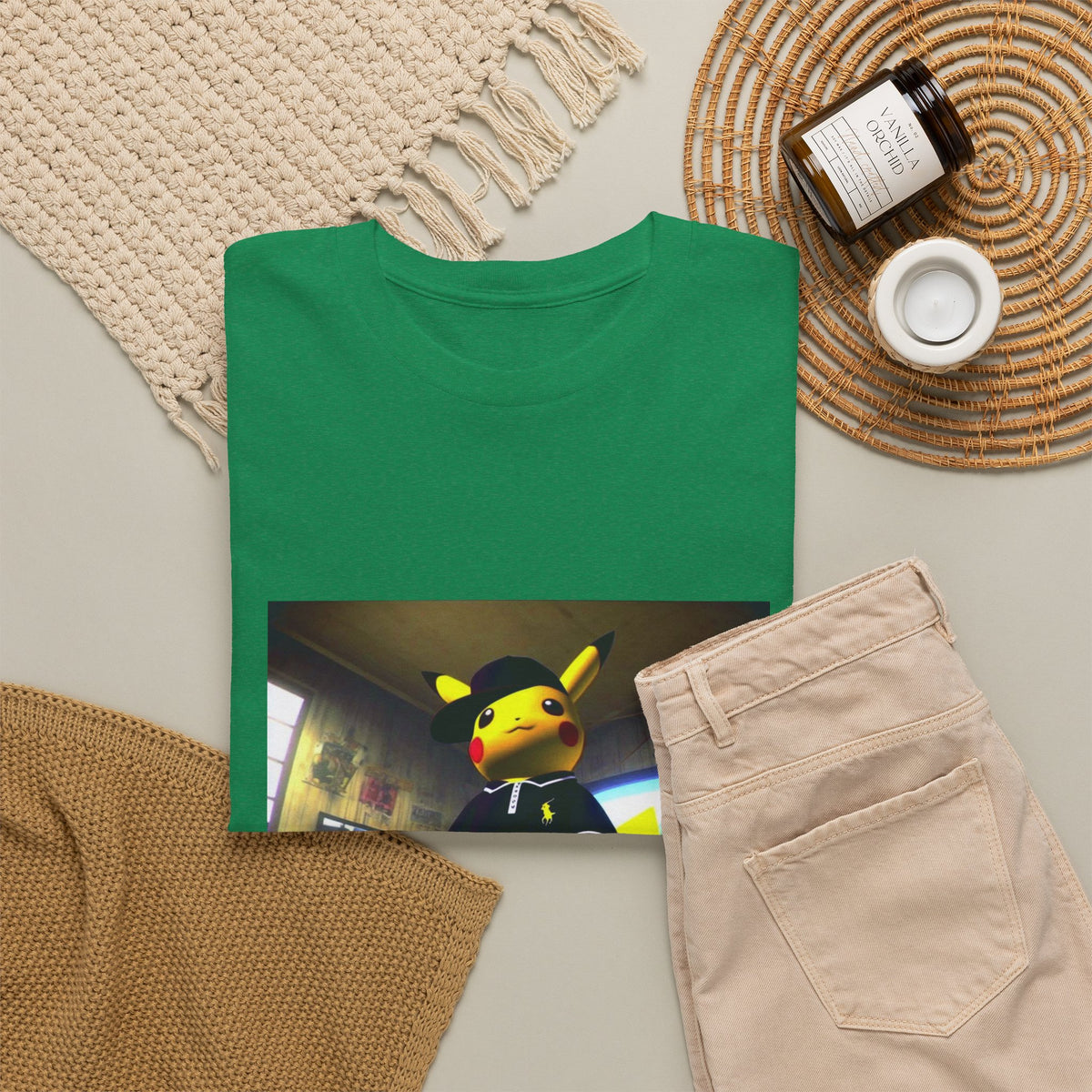 Pikachu Dressed In Streetwear Swag Tee