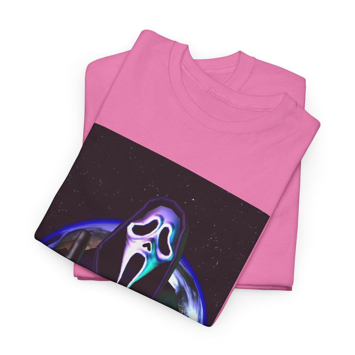 Ghostface Flipping Off The Earth Tee