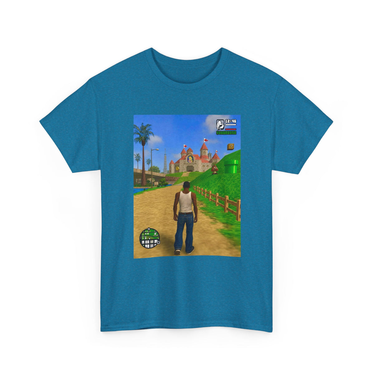 CJ Discovers Mushroom Kingdom Tee