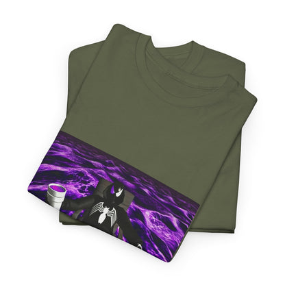 Black Spider-Man Chillin' With Lean Cup Tee