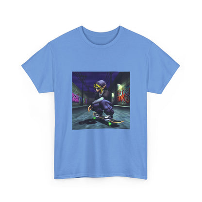 Edgy Link Skater Smoking Alley Tee