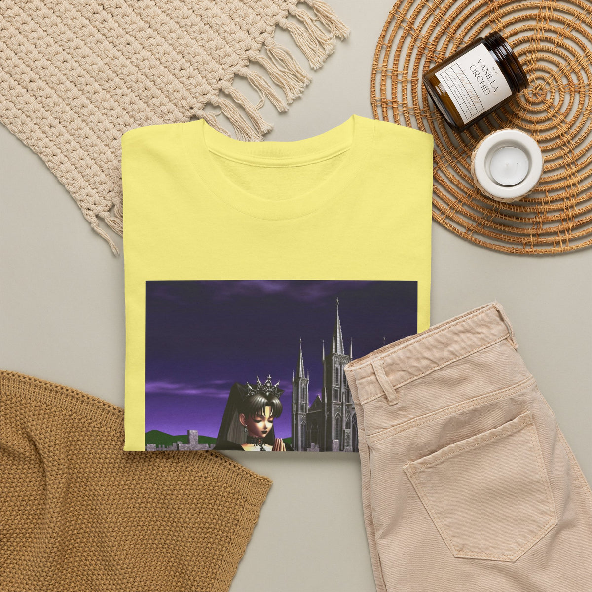 Gothic Girl Meditating In Coffin Tee
